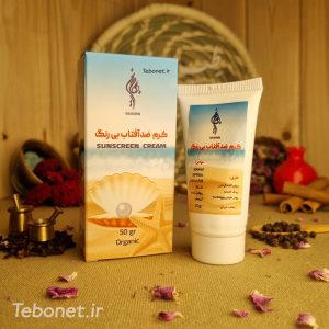 کرم ضدآفتاب بی رنگ گیاهی